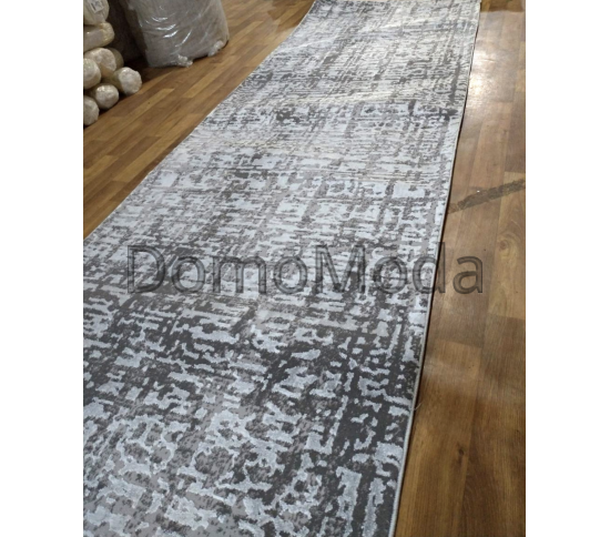 Акриловая ковровая дорожка ANEMON 113LA L.GREY/GREY Купить в интернет магазине ДомоМода Акриловая ковровая дорожка ANEMON 113LA L.GREY/GREY - высокое качество по лучшей цене в Украине